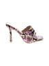 NY&C Animal Print Pink Sandals Size 6 1/2 - photo 1
