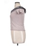 Moth Solid Purple Gray Short Sleeve Top Size XL - photo 5