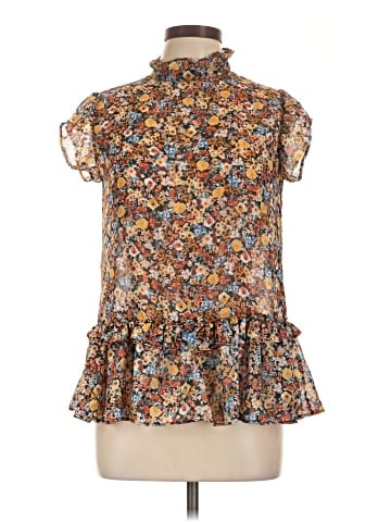 Knitworks Short Sleeve Blouse (view 1)