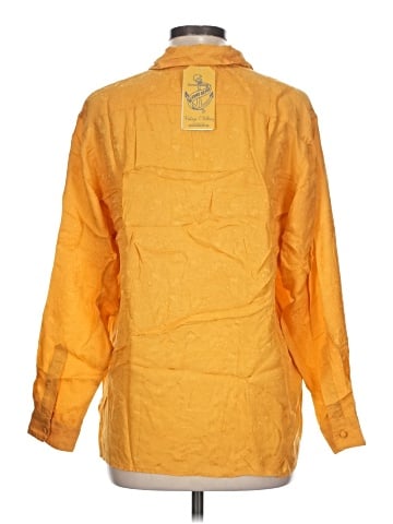 Jessica Long Sleeve Silk Top (view 2)