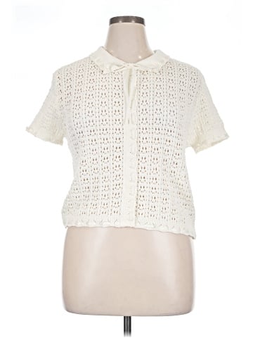 Steve Madden Short Sleeve Blouse (view 1)