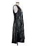 Allegra K Metallic Black Cocktail Dress Size M - photo 4