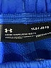 Under Armour 100% Polyester Color Block Blue Track Pants Size L (youth) - photo 3