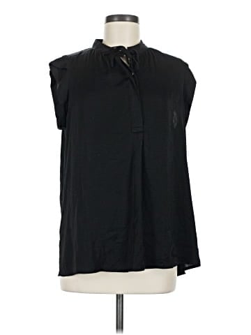 Joe Fresh Sleeveless Button-Down Shirt (view 1)