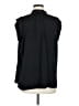 Joe Fresh Black Sleeveless Button-Down Shirt Size M - photo 2