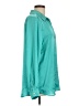 Guess 100% Polyester Teal Long Sleeve Blouse Size L - photo 4