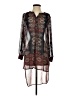 Knox Rose 100% Polyester Burgundy Long Sleeve Blouse Size S - photo 1