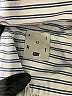 Point 100% Cotton Stripes Blue Long Sleeve Button-Down Shirt Size M - photo 7