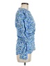 Zara Blue Long Sleeve Blouse Size M - photo 4