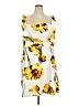 Venus Print Yellow Casual Dress Size 3X - photo 1