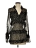 ALLSAINTS 100% Polyester Black Kimono Size XS - photo 1