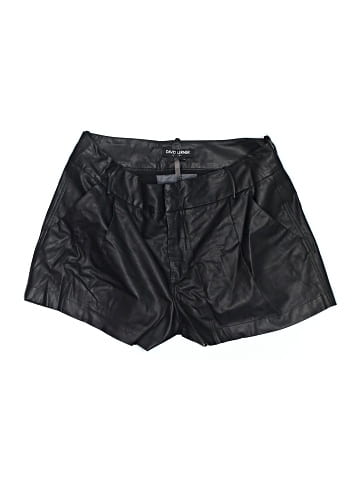 David Lerner Faux Leather Shorts (view 1)