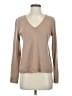 Nordstrom 100% Cashmere Tan Cashmere Pullover Sweater Size S - photo 1