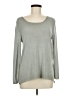 Tempo Paris Gray Long Sleeve Top Size M - photo 1