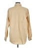 And Now This 100% Cotton Solid Tan Long Sleeve Button-Down Shirt Size M - photo 2