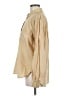 And Now This 100% Cotton Solid Tan Long Sleeve Button-Down Shirt Size M - photo 5