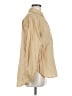 And Now This 100% Cotton Solid Tan Long Sleeve Button-Down Shirt Size M - photo 4