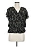 Ramy Brook 100% Viscose Black Short Sleeve Blouse Size M (estimated) - photo 1