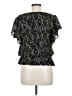 Ramy Brook 100% Viscose Black Short Sleeve Blouse Size M (estimated) - photo 2