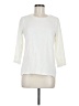 Chico's Ivory 3/4 Sleeve T-Shirt Size Med (1) - photo 1