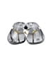 Calvin Klein Gray Flip Flops Size 6 - photo 2