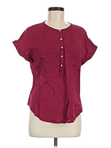 Lucky Brand Short Sleeve Blouse (view 1)