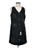 Rock & Roll Denim Black Vest Size S - photo 1