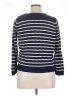 Lauren by Ralph Lauren Stripes Blue Pullover Sweater Size 1X - photo 2