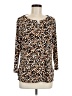 Calvin Klein Brown 3/4 Sleeve Top Size M - photo 1