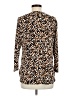 Calvin Klein Brown 3/4 Sleeve Top Size M - photo 2
