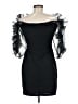 Rebellious Black Cocktail Dress Size 6 - photo 2