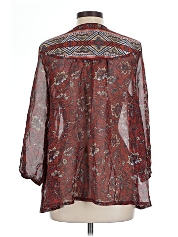 Roper 3/4 Sleeve Blouse (view 2)