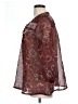 Roper 100% Polyester Burgundy 3/4 Sleeve Blouse Size L - photo 5
