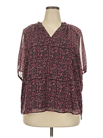 Philosophy Republic Clothing 3/4 Sleeve Blouse (view 1)