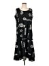 Assorted Brands Graphic Black Casual Dress Size L (estimated) - photo 1