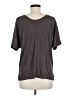 H by Bordeaux Gray Short Sleeve Top Size M - photo 2