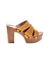 BCBGeneration 100% Leather Yellow Sandals Size 9 1/2 - photo 1