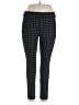 Elle Plaid Black Casual Pants Size XL - photo 1