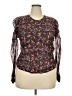IRO Black Long Sleeve Blouse Size 19 - photo 1