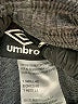 Umbro 100% Polyester Graphic Gray Athletic Shorts Size 4 - 5 - photo 3