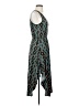 Xhilaration Argyle Teal Casual Dress Size S - photo 4