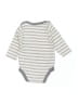 Hb Stripes Gray Long Sleeve Onesie Size 3-6 mo - photo 2