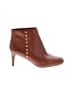 Coach 100% Leather Brown Ankle Boots Size 9 - photo 1