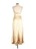 Cinderella 100% Polyester Metallic Gold Cocktail Dress Size XL - photo 2