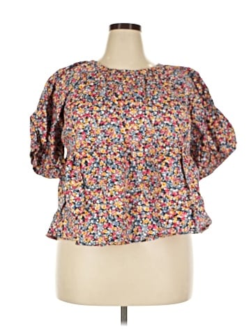 Old Navy Short Sleeve Blouse (view 1)