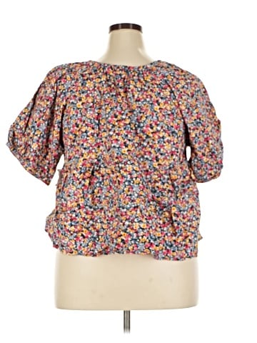 Old Navy Short Sleeve Blouse (view 2)