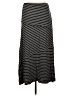 Max Studio Stripes Black Casual Skirt Size M - photo 2