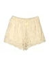 H.I.P. Happening in the Present 100% Polyester Ivory Shorts Size M - photo 1