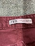 Zara Burgundy Jeans Size 4 - photo 7