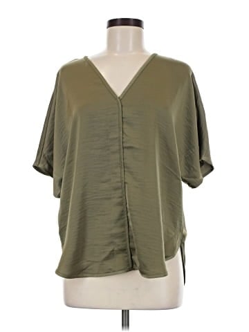 DKNY Short Sleeve Blouse (view 1)